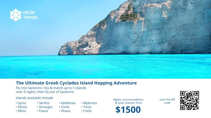 Travel Agency | Island Hopping (In Cyclades)