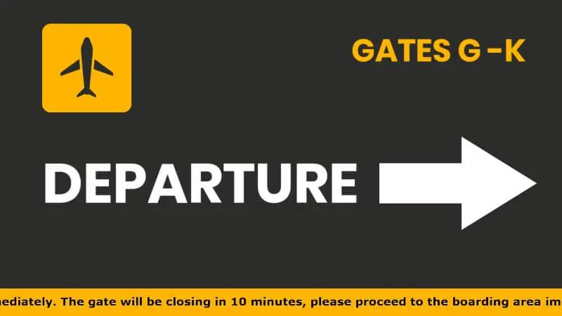 Plane Departure