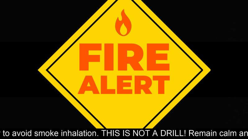 Alerts | Fire Alert (Animated)