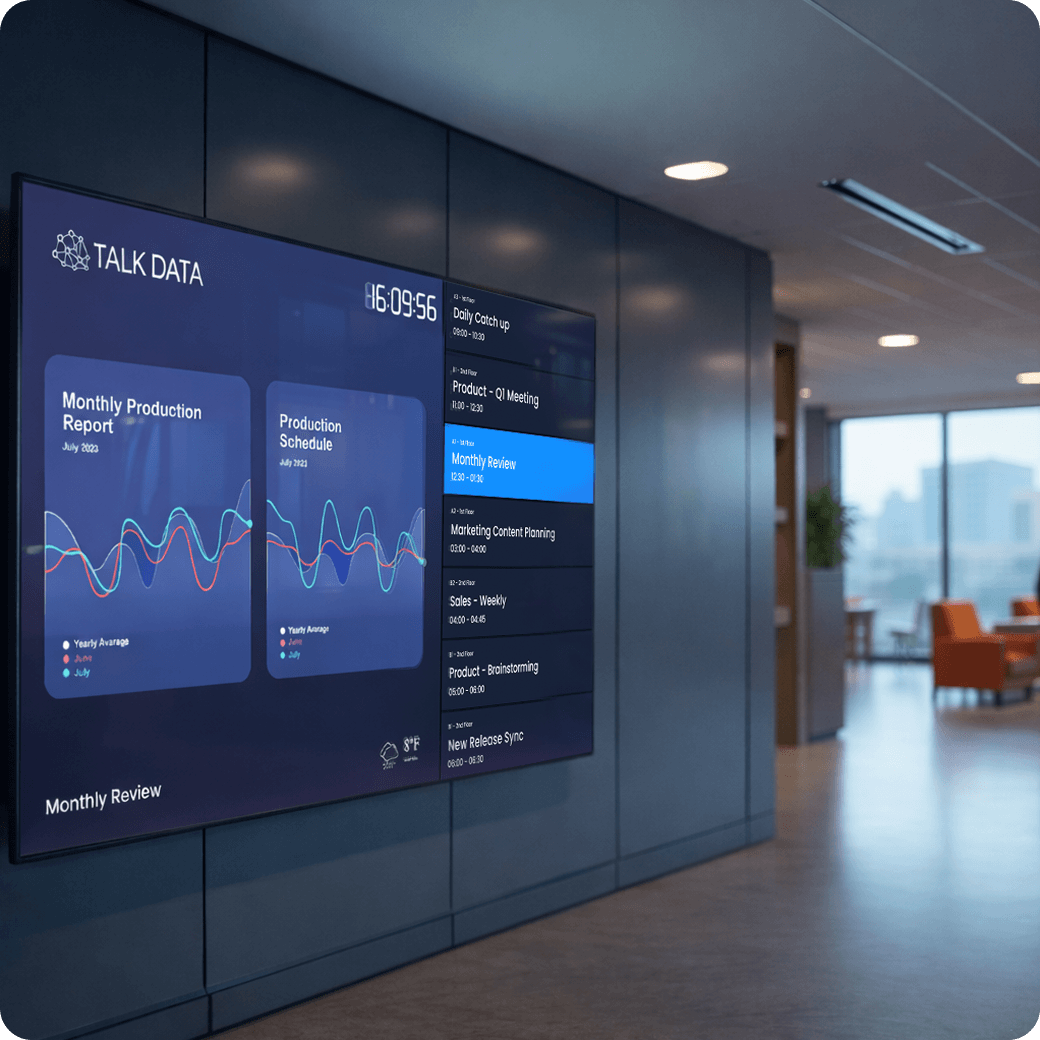 Smart update digital signage