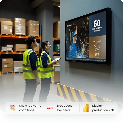 Yodeck Manufacturing Solutions