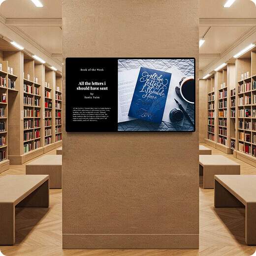 Library Digital Signage Solution Yodeck