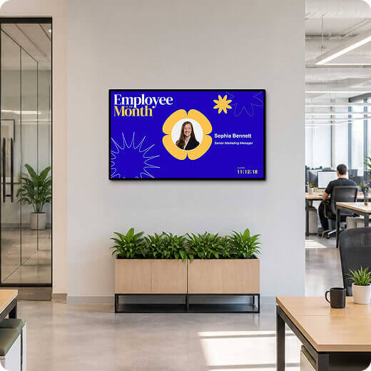 Yodeck offes offices digital signage solutions