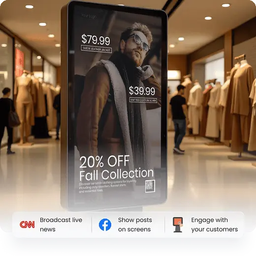 Yodeck Retail Solutions