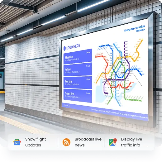 Yodeck Transportation Solutions