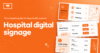 hospital digital signage
