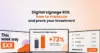 digital signage ROI