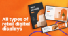 Digital displays for retail