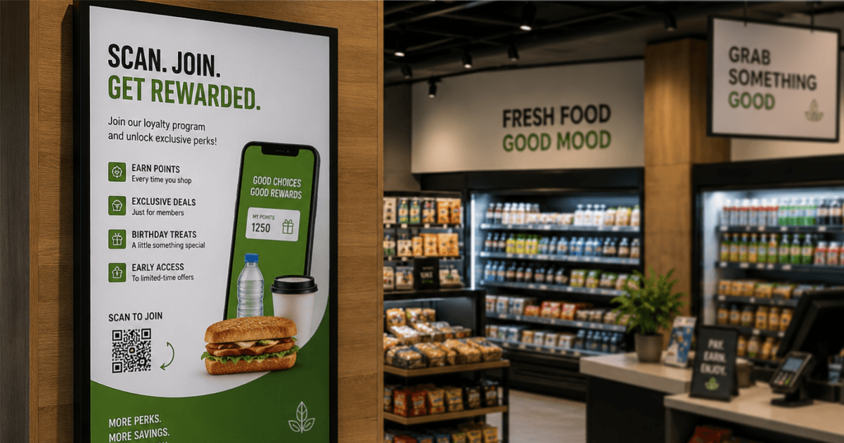 c store digital signage