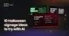 10 Halloween diital signage ideas to try with AI