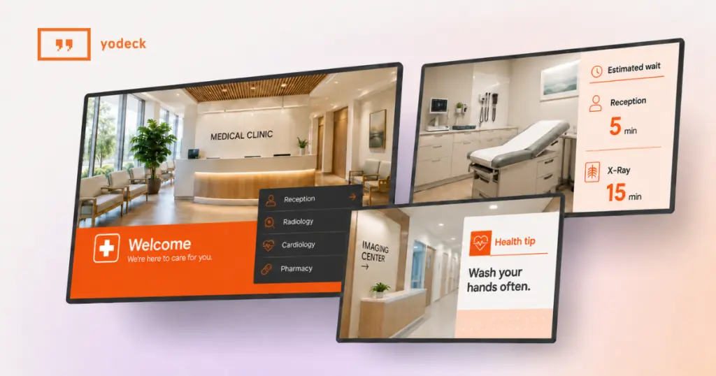 medical digital signage
